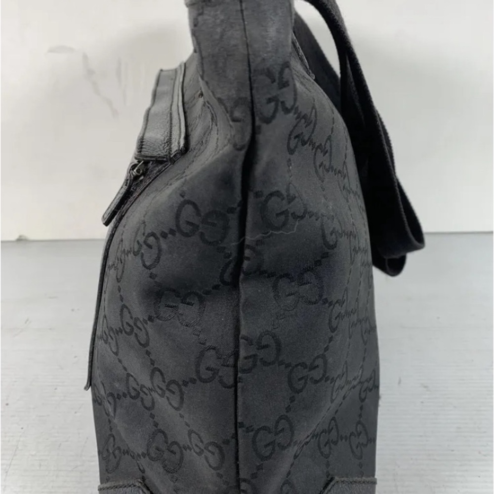 Sale ‼️Gucci  GG Vintage Canvas Tote  Large-Authentic-As Is Project With COA - Picture 2 of 9